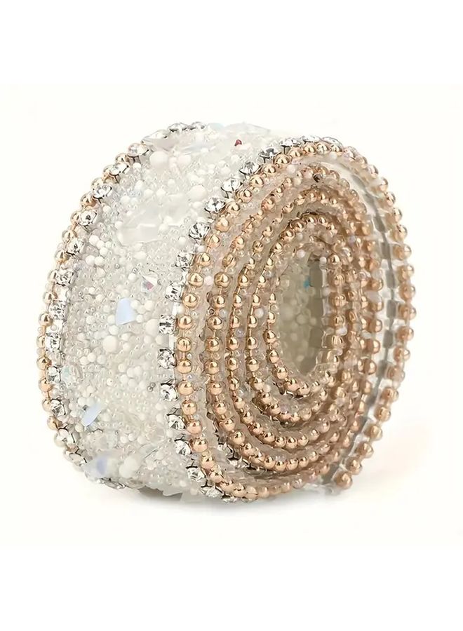 1pc Self Adhesive Rhinestones Shells Crushed Stones DIY Clothing Accessories - Image 2