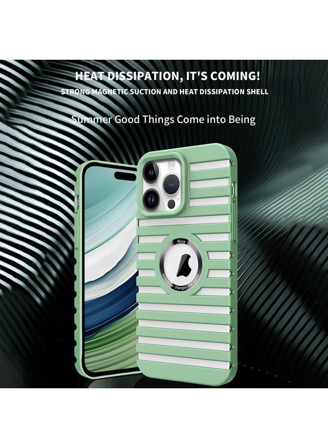 Zaboon Case For iPhone 12 Hollow Heat Dissipation MagSafe Magnetic PC Phone Case - Image 2