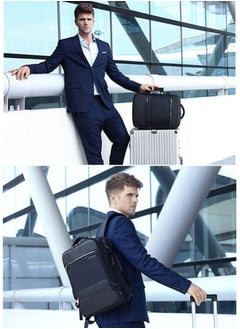 ARCTIC HUNTER Extra Large Travel Laptop Backpack, Extensible Business Bag with USB Charging Port and Earphone Jack, Water Resistant College Backpack for Men  - Image 2