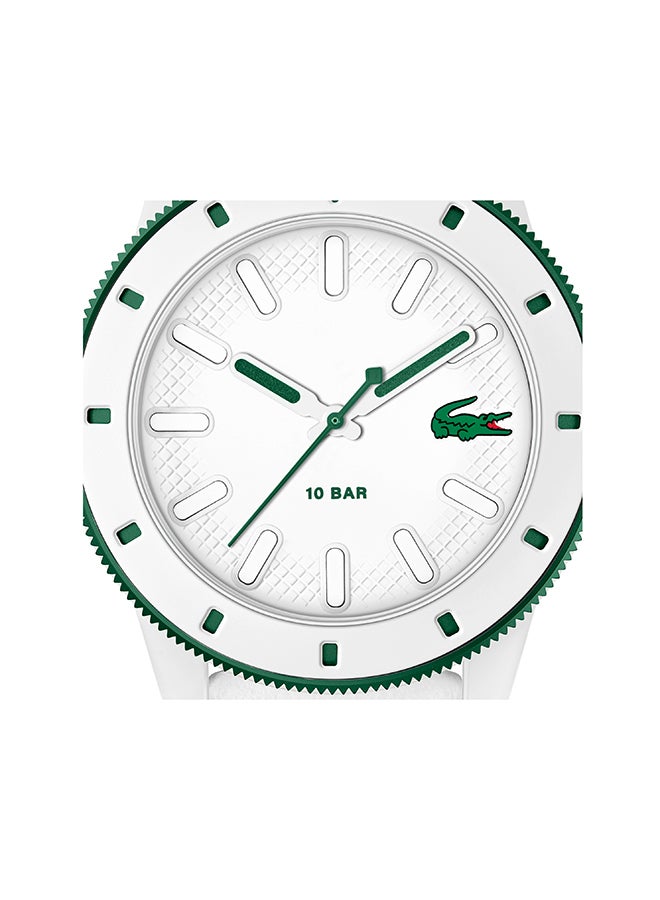 LACOSTE ROUND ANALOG MEN'S WHITE CASE WATCH - 2011415 - Image 4