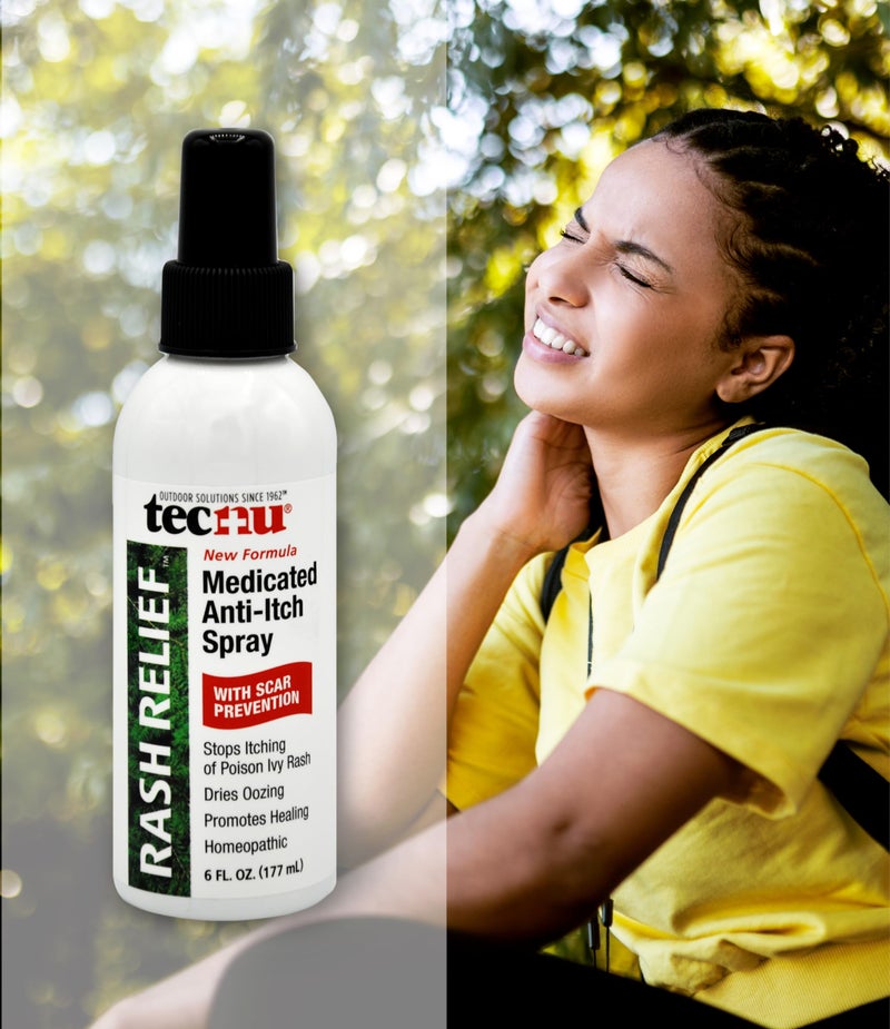 Tecnu بخاخ طبي لتخفيف الطفح الجلدي من تيكنو مع الوقاية من الندبات، 6 أونصات سائلة، حماية وتخفيف الحكة من اللبلاب السام، البلوط السام، الطفح الجلدي، لدغات الحشرات وحروق الشمس، العناية بالبشرة المثلية - Image 3