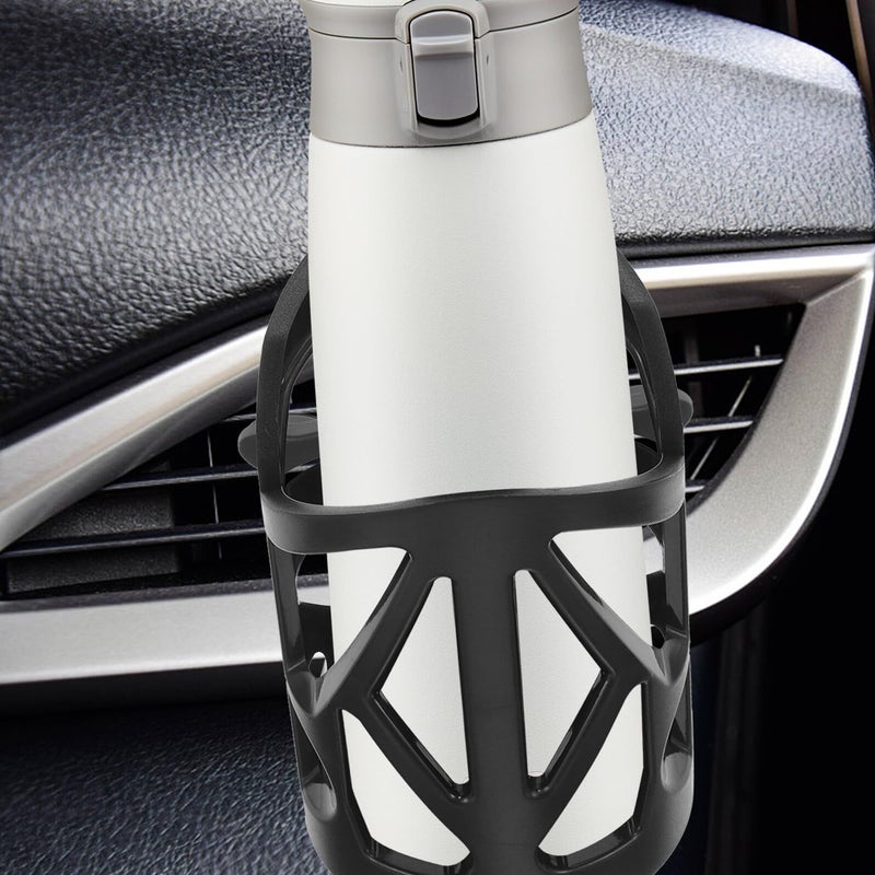 Universal Car Cup Holder for Rear Seat with Hollow Design Vent Stand - Image 4