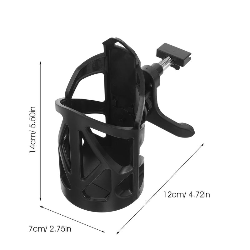 Universal Car Cup Holder for Rear Seat with Hollow Design Vent Stand - Image 3