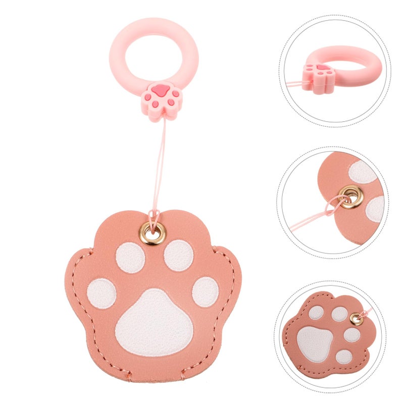 Cute Cat Key Cover Protector Adorable Design For Women Pink - Image 5