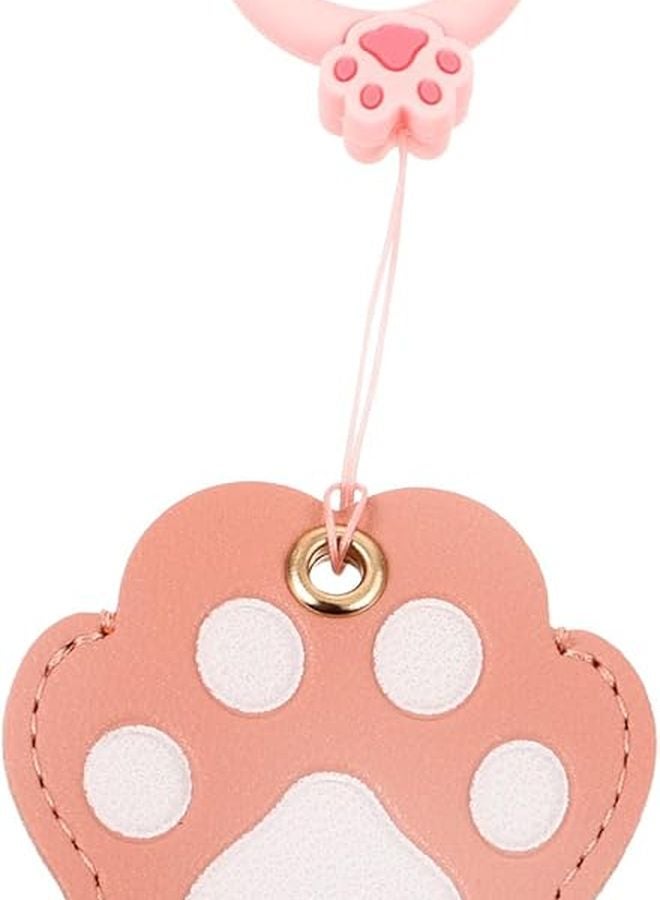 Cute Cat Key Cover Protector Adorable Design For Women Pink - Image 1