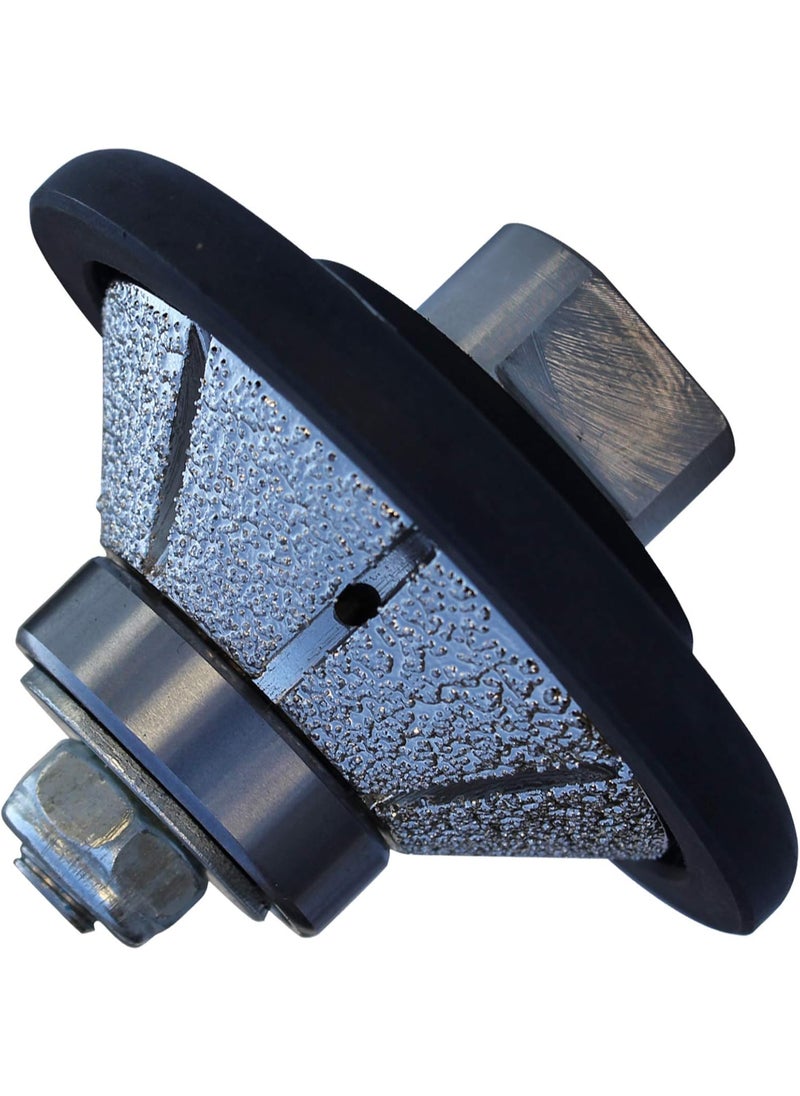 STADEA STADEA Diamond Profile WheelProfile Grinding Wheel 45 DegreeBevel 15 MM 916 high for Grinder Polisher Tile Granite Marble Concrete ShapingDiamond Profiling  - Image 1