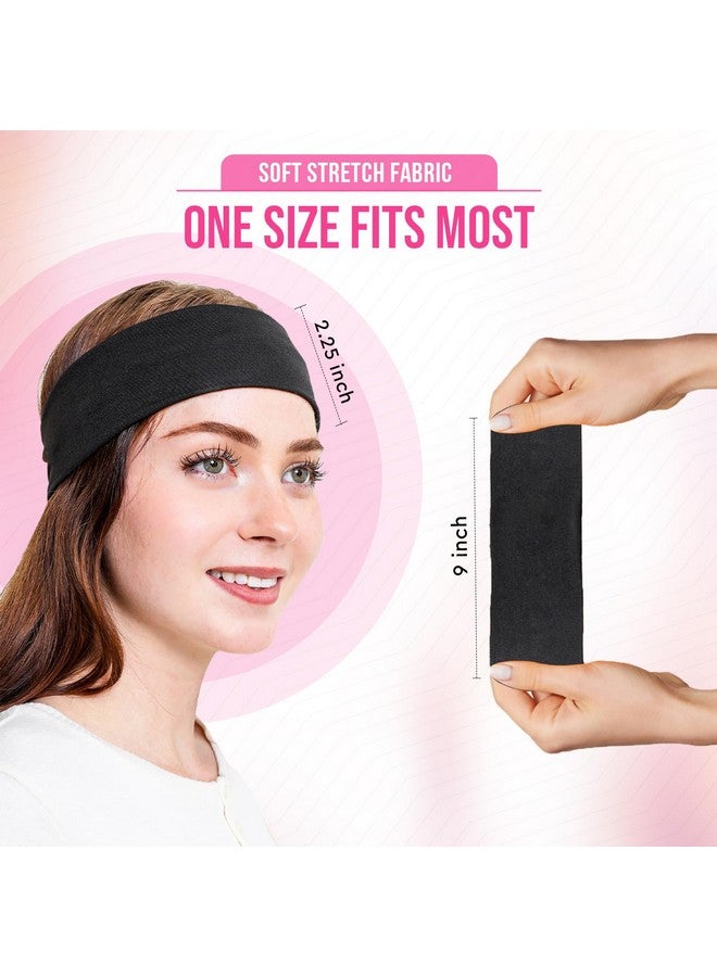 Styla Hair Headbands For Women Stretch Fashion Headbands 10 Pack Nonslip Head Wraps Great For Spa Sports Yoga Pilates Running Gym Headband Workouts Earth Tones - Image 3