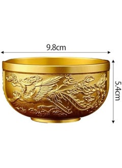 Copper Feng Shui Dragon Phoenix Bowl Ornament Desktop Adornment Cornucopia Bowl for Side Table Collection Sturdy Multipurpose - pzsku/Z29796B3579D02C06D129Z/45/_/1739647418/0dec4c23-f8b0-4103-968c-70eda23b4b4d