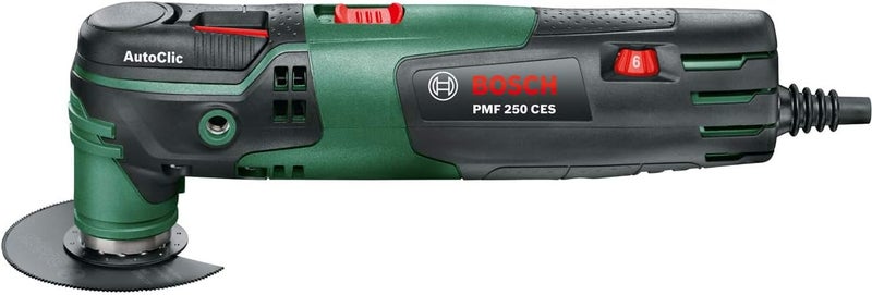 بوش أداة متعددة الاستخدامات Pmf 250 Ces (250 واط، في علبة)، خضراء، 0603102170 - Image 2