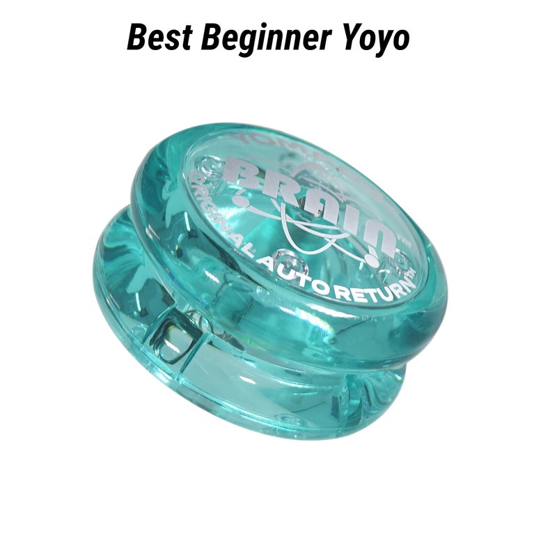 Yomega The Original Brain - Professional Yoyo for Kids and Beginners  Responsive Auto Return Yo Yo Best for String Tricks + Extra 2 Strings & 3 Month Warranty (Teal) - Image 3