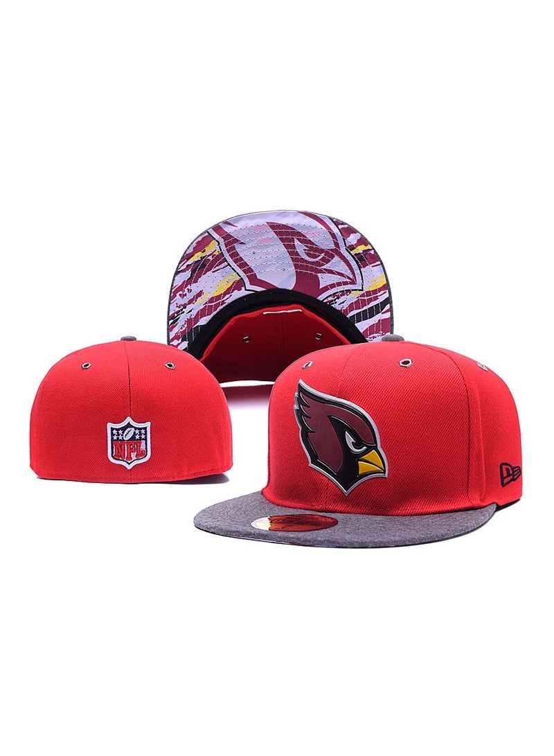 NEW ERA 3D Embroidered Fitted Baseball Team Cap with Closed Back for Sun Protection-58.7CM 