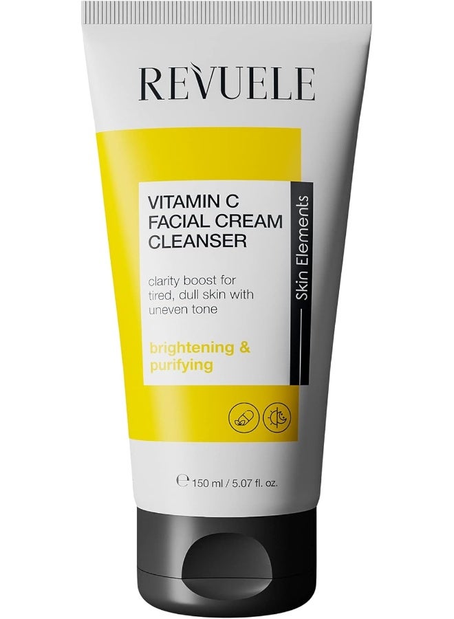 Revuele Vitamin C Facial Cream Cleanser 150Ml - Image 1