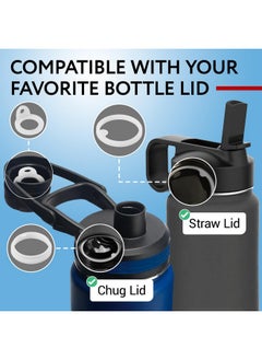 IMPRESA [3 Sets Water Bottle Gasket Replacement For Thermoflask 40Oz, 24Oz, 32Oz & 64Oz Insulated Stainless Steel Water Bottle Lid - 3 Each For Water Bottle Straw Lid, Chug Lid & Chug Spout-9 Total  - Image 3