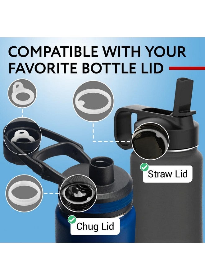 IMPRESA [3 Sets Water Bottle Gasket Replacement For Thermoflask 40Oz, 24Oz, 32Oz & 64Oz Insulated Stainless Steel Water Bottle Lid - 3 Each For Water Bottle Straw Lid, Chug Lid & Chug Spout-9 Total - Image 3