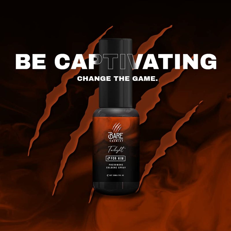 Bare Chemist Twilight Pheromone Cologne for Him - [Long Lasting Formula] Pheromone Perfume Oil Spray for Men 1oz. - Lavender, Iris, Leather - Image 3