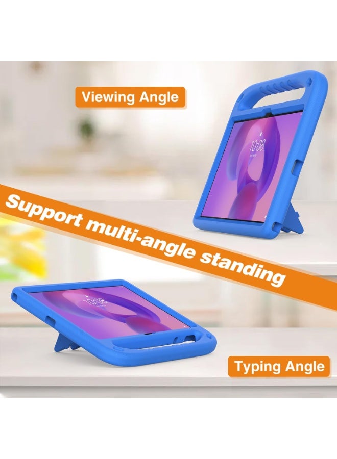 VKL Kids Case Compatible with Lenovo Idea Tab Tablet 11 inch 2025,Light Weight Shock Proof Handle Stand Kids Friendly Protective Slim Cover Shell (Blue) - Image 2