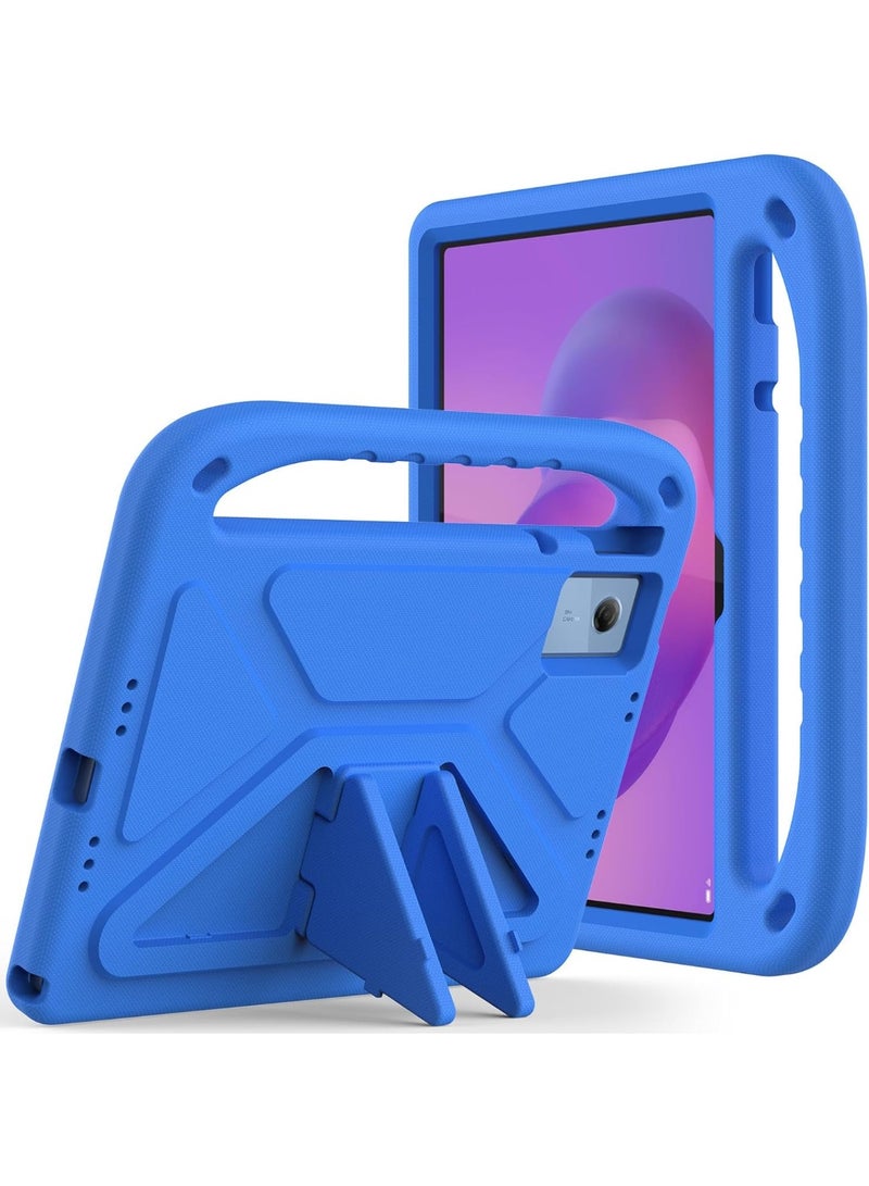 VKL Kids Case Compatible with Lenovo Idea Tab Tablet 11 inch 2025,Light Weight Shock Proof Handle Stand Kids Friendly Protective Slim Cover Shell (Blue) - Image 1