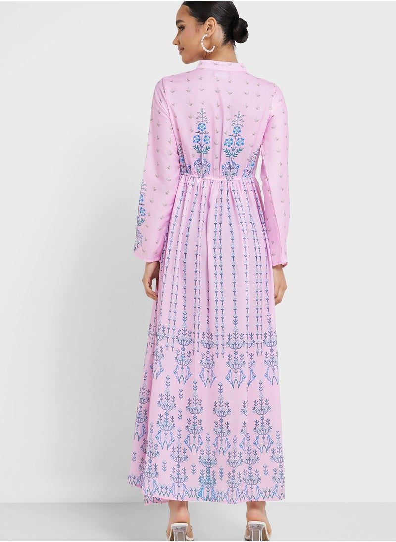 Khizana - Embroidered Detail Dress - Image 1