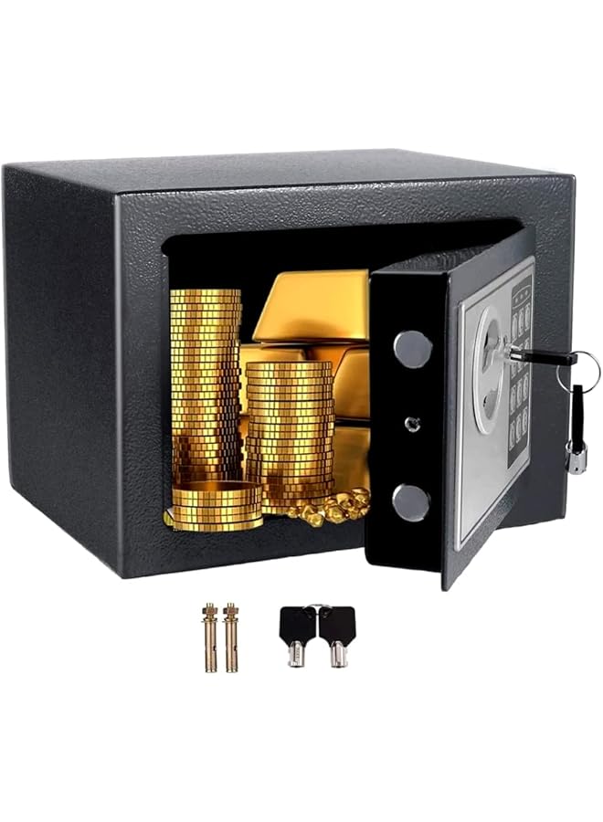 erorex Safe Deposit Case Electronic Digital Keypad Lock Safe Security Box All Steel For Home Office - Image 3