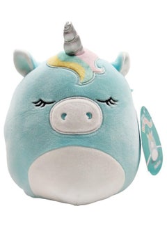 SQUISHMALLOW S Official Kellytoy Plush 8 Inch Squishy Soft Plush Toy Animals (Hudson Unicorn)  - Image 1