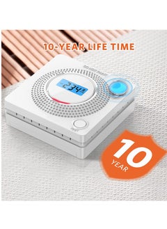 Y&D Carbon Monoxide Detector Alarm, CO Alarm with Digital LCD Display, Replaceable Battery-Operated for House and Bedroom  - Image 3