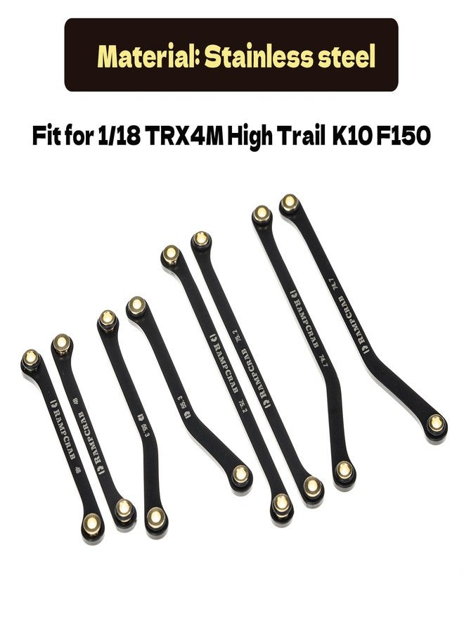 RampCrab High Clearance Links Set for TRX4M High Trail K10 F150, Stainless Steel Links Set, 44g/Set - Image 2