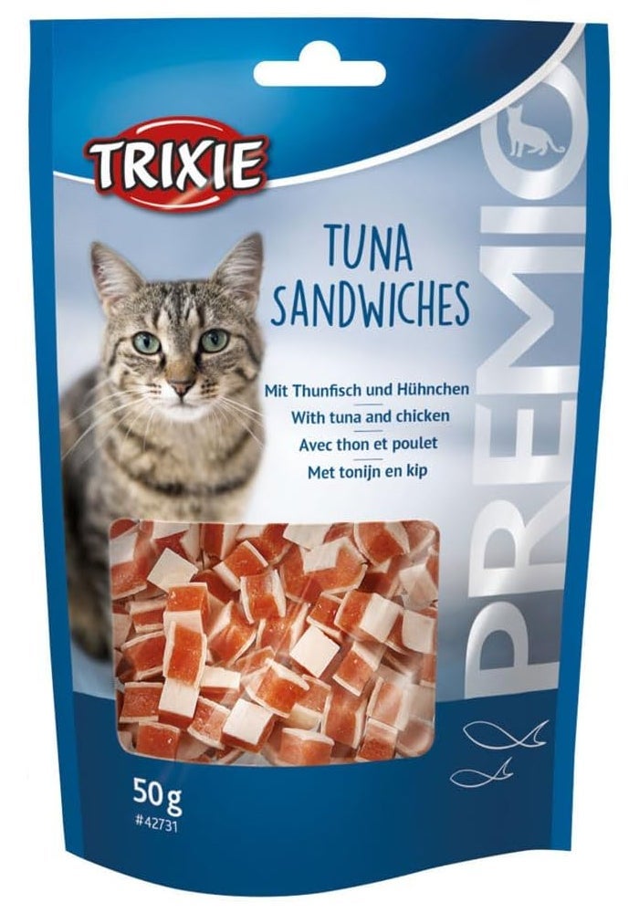 Trixie Premio Tuna Sandwiches Cat Treats - 50G - Image 2