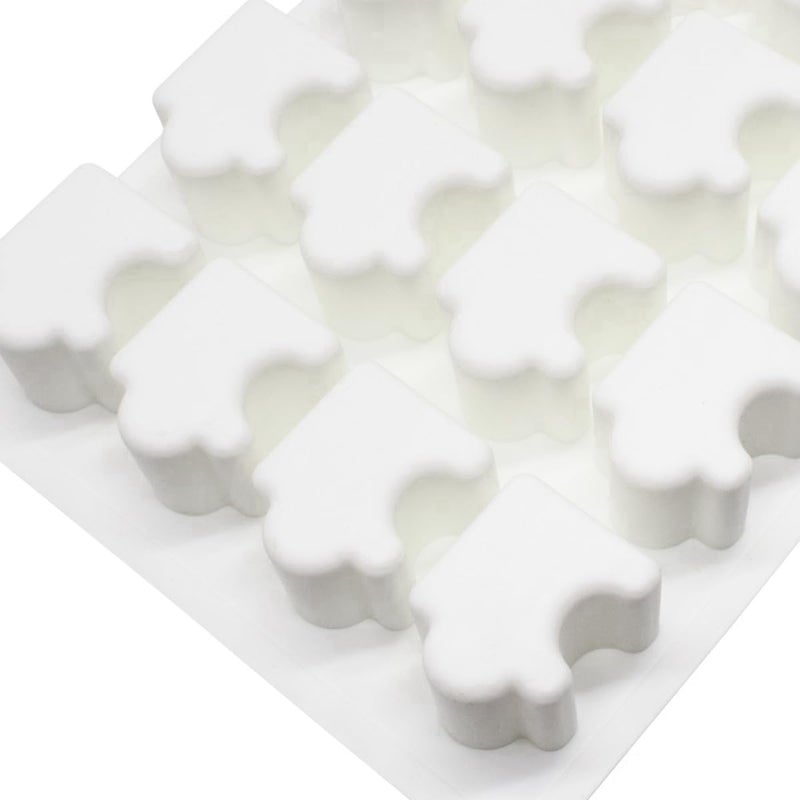 mostsom 3D Puzzle Shape Silicone Mold for DIY Baking Pudding Mousse Chocolate Eco-Friendly Cake Mold Kitchen Accessories Tools (E_ Puzzle) - Image 5