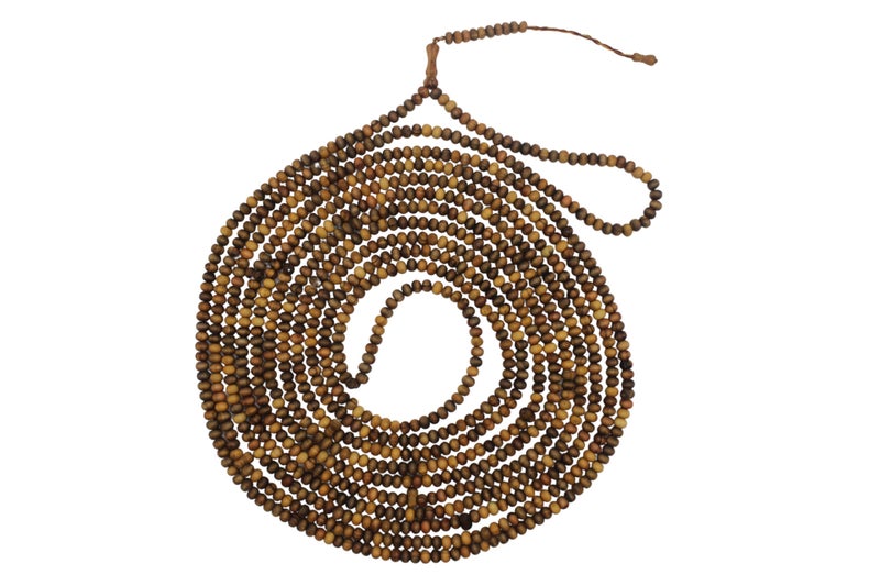 Islamic Bazaar 1000 Beaded Olive Wood Tasbih with Counter Tasbeeh Misbaha Islamic Gift Tasbih Prayer Beads Tesbih 45x65 mm for Dhikr 