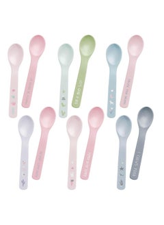 Stephen Joseph Stephen Joseph Silicone Baby Spoons, One size, Farm  - Image 2