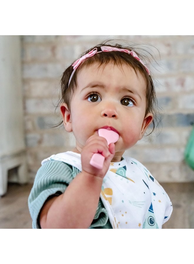 Stephen Joseph Silicone Baby Spoons, One size, Farm - Image 3