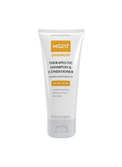 MG217 MG217 Dandruff Shampoo & Conditioner, 3percent Salicylic Acid Shampoo & Conditioner, 8 oz Tube, Clear  - Image 1