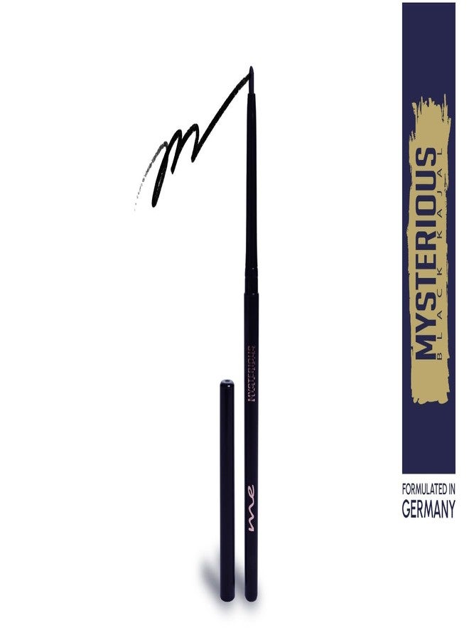 مي كحل أسود غامض من إم إي، يدوم طويلاً، مقاوم للتلطخ، مقاوم للماء، خالٍ من السيليكون، نباتي، 0.35 غرام - Image 3