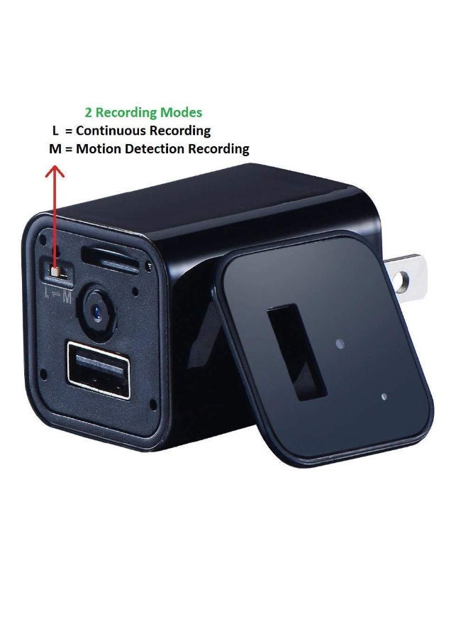 Generic Hidden Spy Camera Wall Charger Adapter Monitor Video Recorder For Home Office Security  - Image 2