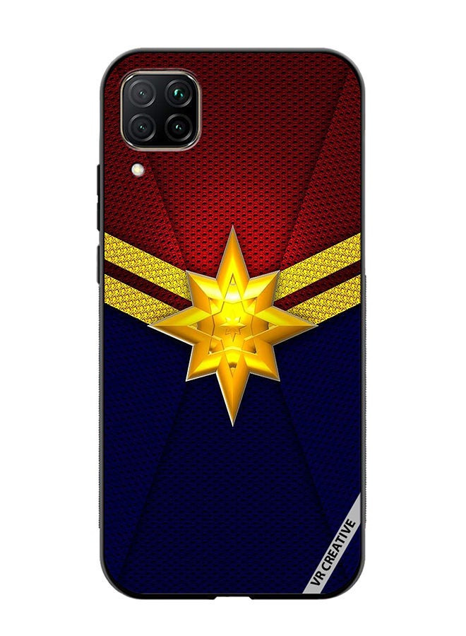 VR CREATIVE Protective Case Cover For Huawei Nova 7i/P40 Lite Sophisticated Captain Marvel Design Multicolour - Image 1