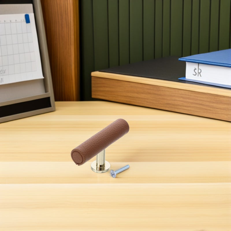 Pu Cabinet Pulls: Single Hole Handles 2.28 Inch Total Length For Kitchen Cupboard Handles Modern Drawer Pulls Bathroom - Image 2