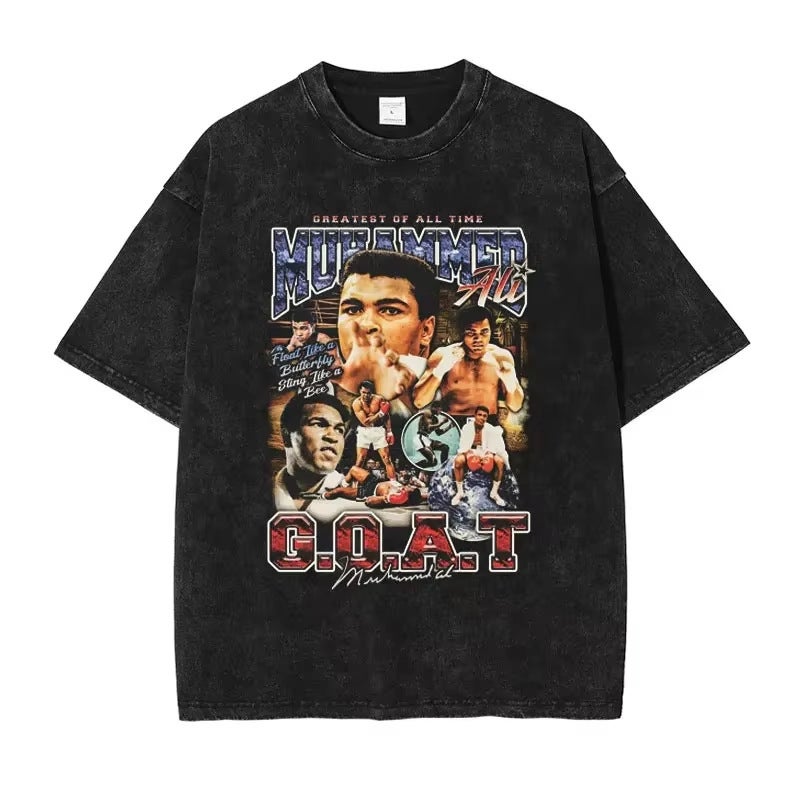Tank Gervonta Davis Men'S T-Shirts Vintage Washed Ali Jr T S - Image 5