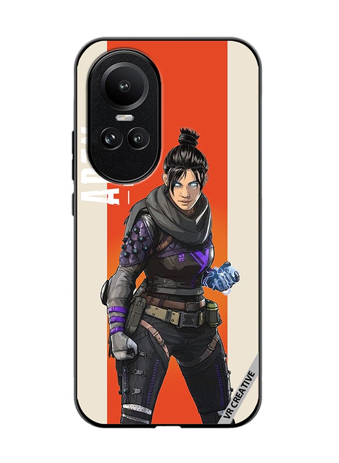 VR CREATIVE Protective Case Cover For Oppo Reno 10 Apex Legends Waraith Design Multicolour - Image 1