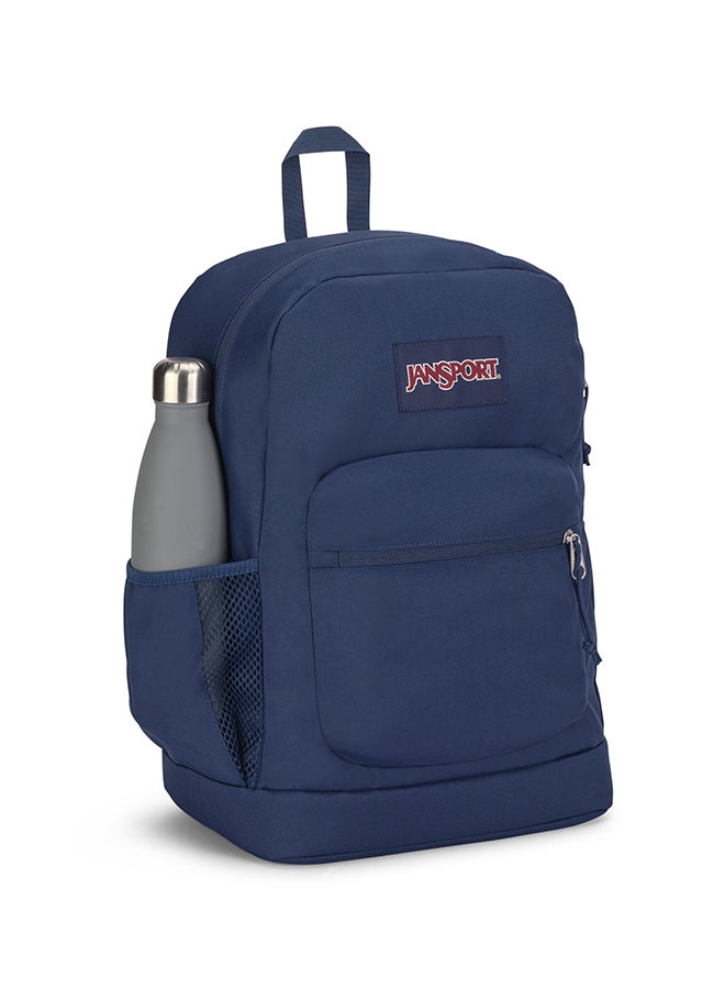 JANSPORT Cross Town Plus Medium Laptop Backpack - Navy - Image 1