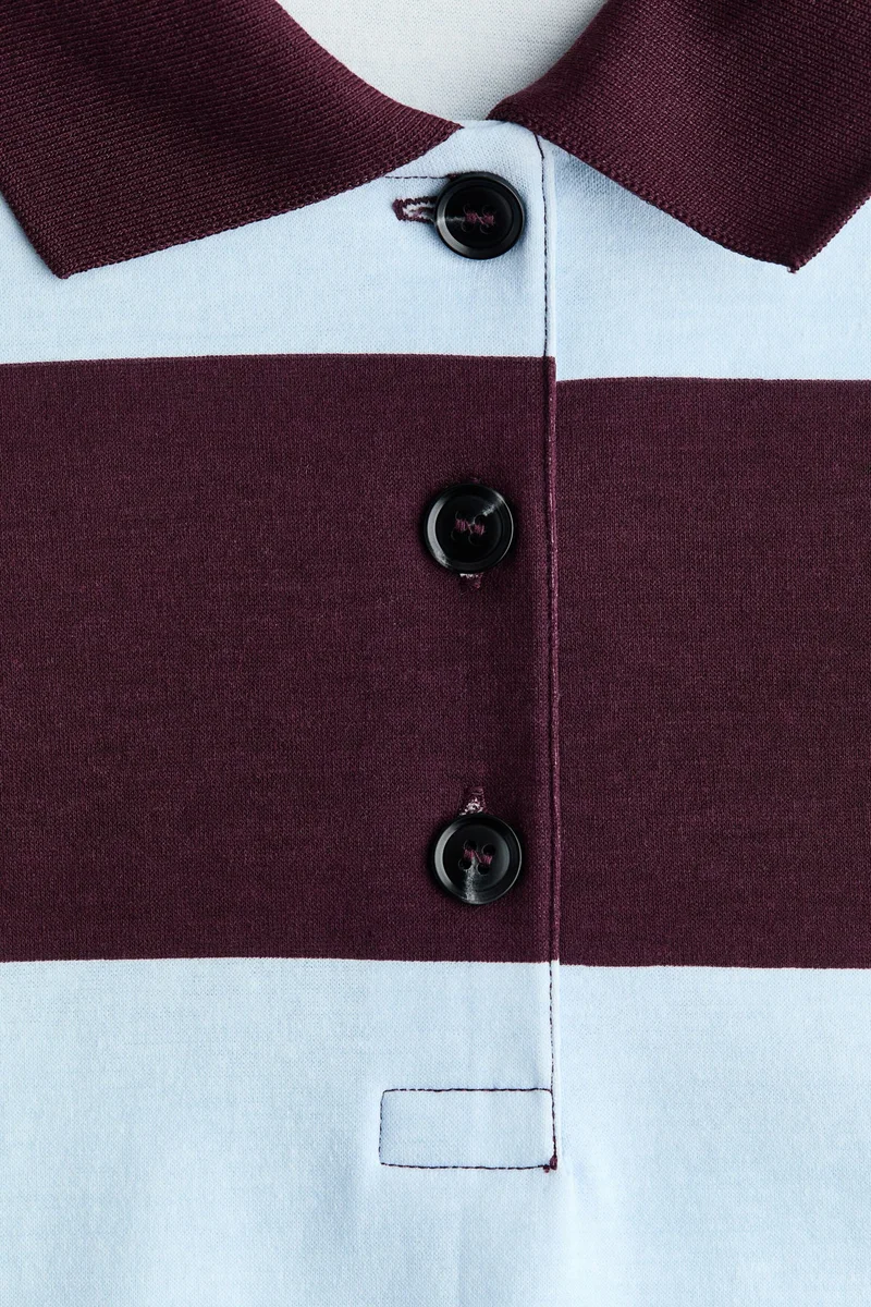 H&M  Cotton-blend polo shirt for Women | Best Price UAE
