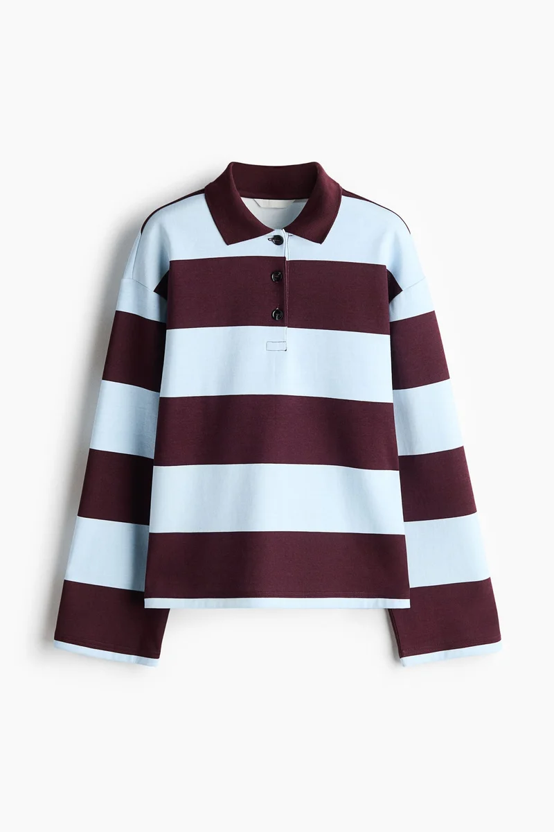 H&M  Cotton-blend polo shirt for Women | Best Price UAE