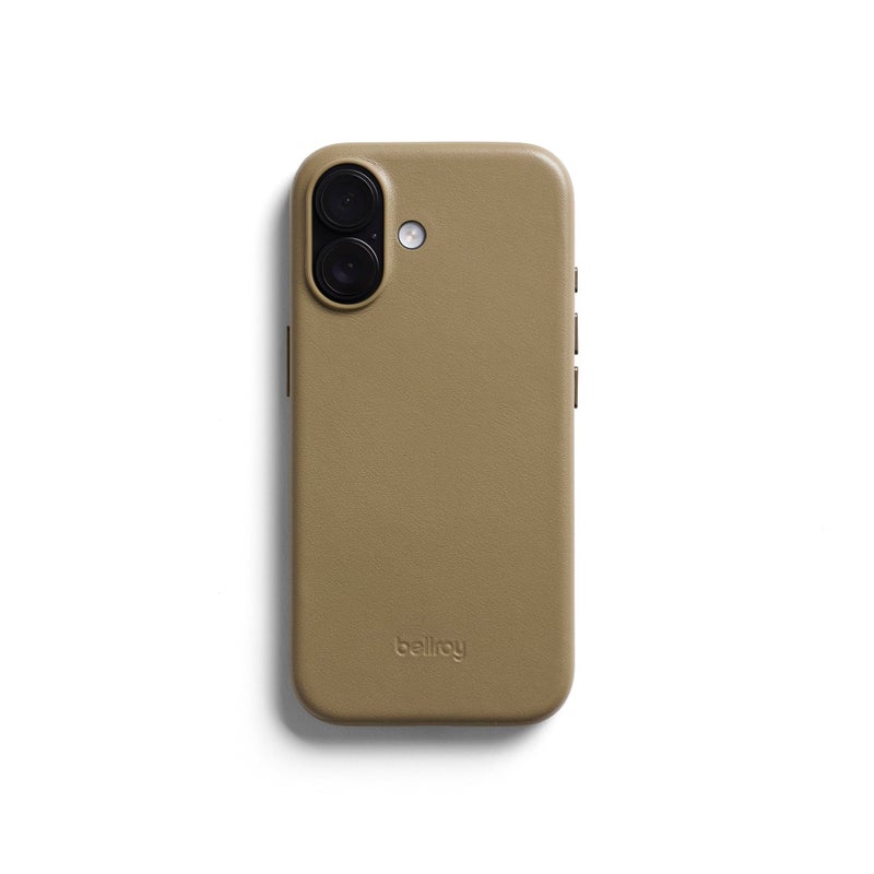 Bellroy Phone Case for iPhone 17 Leather Phone case Khaki - Image 2
