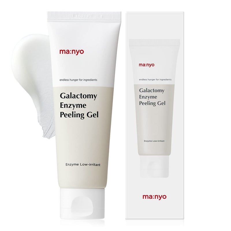 manyo Galactomy Enzyme Peeling Gel  Gentle Exfoliator for Smooth  Radiant Skin  Removes Dead Skin  Impurities  Suitable for All Skin TypesKorean Skincare  25fl oz 75ml