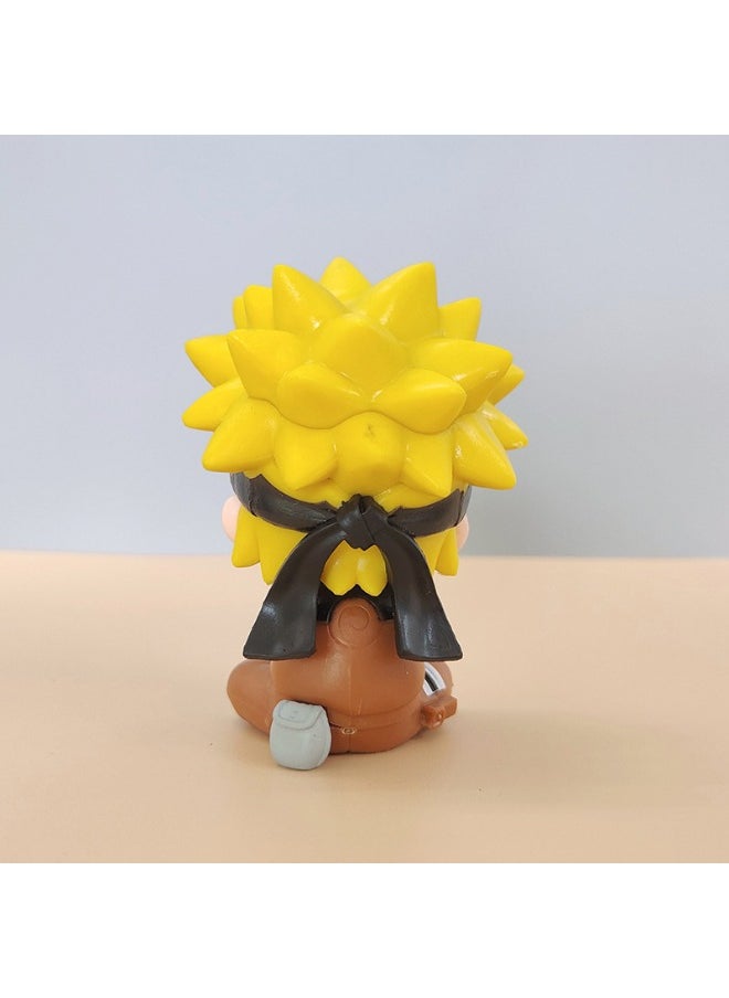 General - 2-Piece Cartoon Statue Model Action Figure Toy Collection Set Suitable For Car and Table Decoration - Image 1