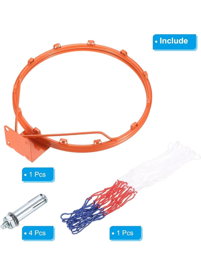 SportQ SportQ®Wall Mounted Basketball Hoop, Double Design for Extra Endurance for Indoor & Outdoor, Elevate Your Performance with Double Professional Basketball Hoop, 45 cm  - Image 4