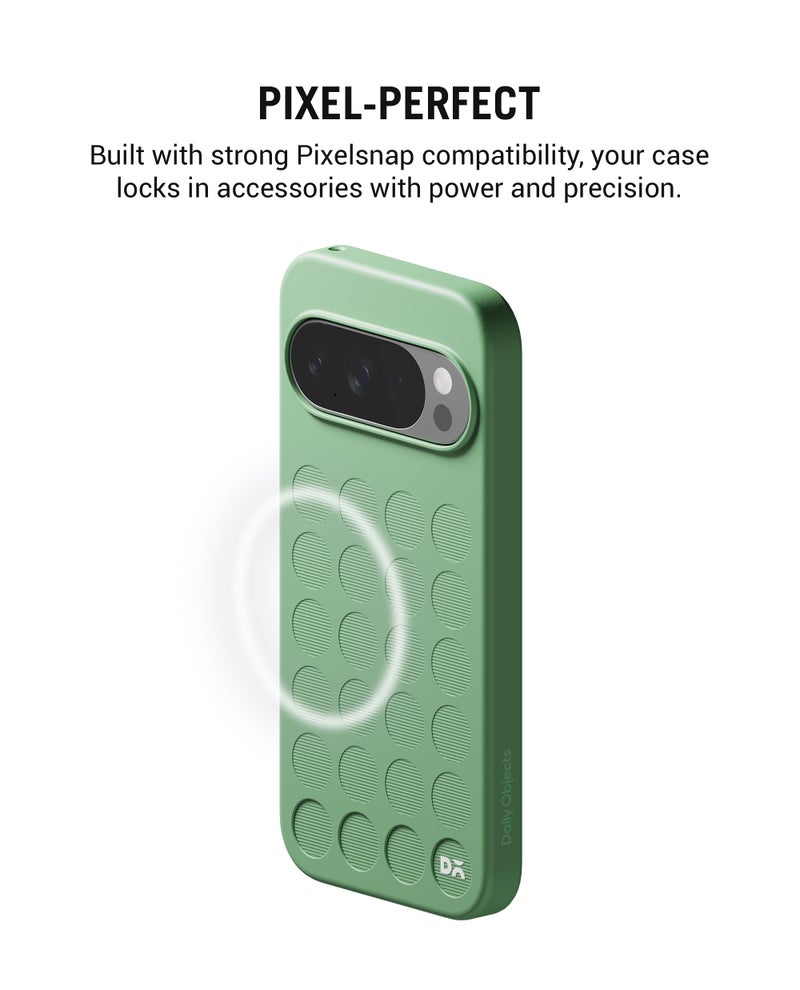 DailyObjects Google Pixel 10 Pro Stack Signature Magnetic Case Cover | Compatible with Magnetic | Camera & Body Protection | Scratch Proof | Dual Hybrid Protection | Wireless Charging - Mint Green - Image 5