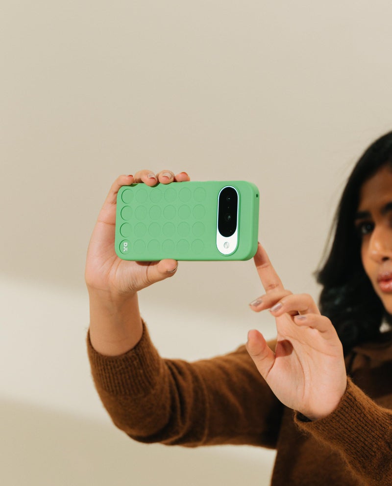 DailyObjects Google Pixel 10 Pro Stack Signature Magnetic Case Cover | Compatible with Magnetic | Camera & Body Protection | Scratch Proof | Dual Hybrid Protection | Wireless Charging - Mint Green - Image 4