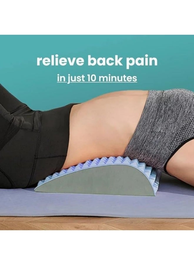 general Neck And Back Stretcher - Back Stretcher For Lower Back Pain Relief, Lumbar Support Brace, Chronic Lumbar Support, Sciatica Nerve, Spinal Stenosis, Posture Corrector - Image 4