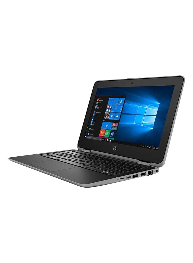 HP لابتوب بروبوك X360 11 G4،‏ 2 في 1، قابل للتحويل بشاشة 11.6 بوصة تعمل باللمس ومعالج كور M3-8100Y/ ذاكرة رام 4 جيجابايت/ محرك أقراص SSD سعة 256 جيجابايت/ بطاقة رسومات إنتل 620 بدقة فائقة الوضوح أسود - Image 4