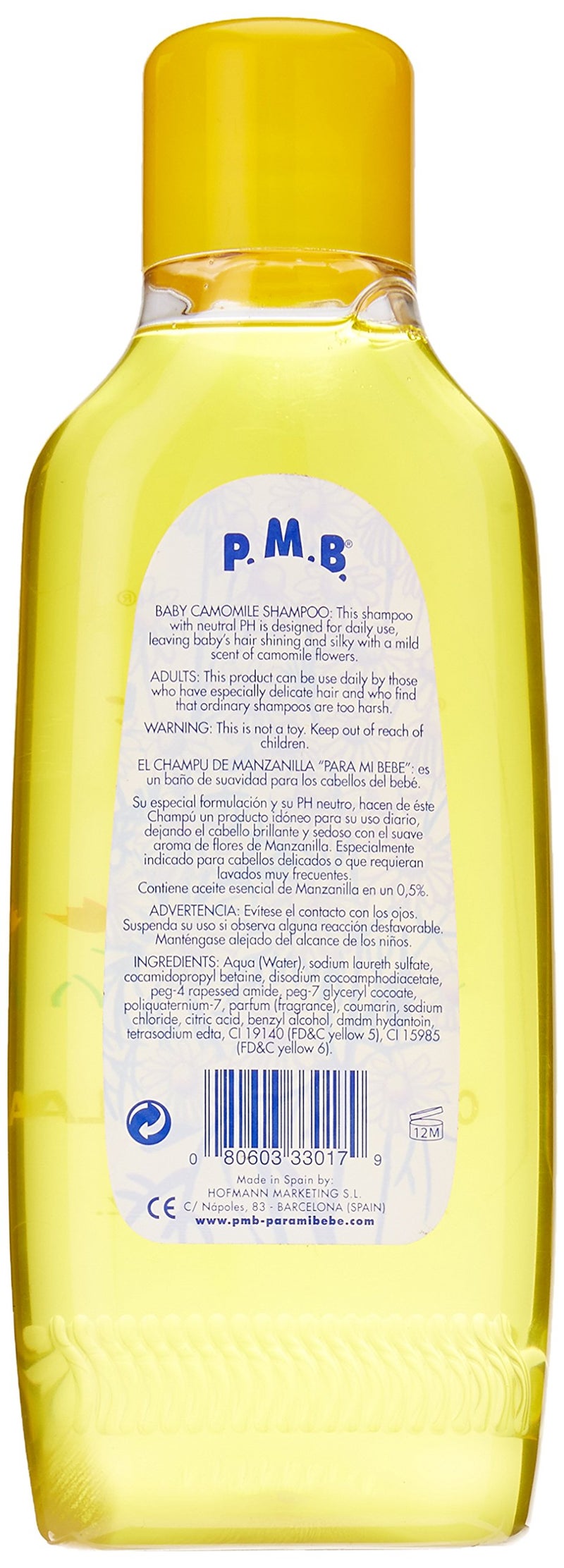 PARA MI BEBE Chamomile Shampoo, 25 Oz - Image 2
